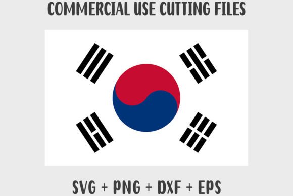 Download South Korea Flag SVG Original Colors - Premium Resources